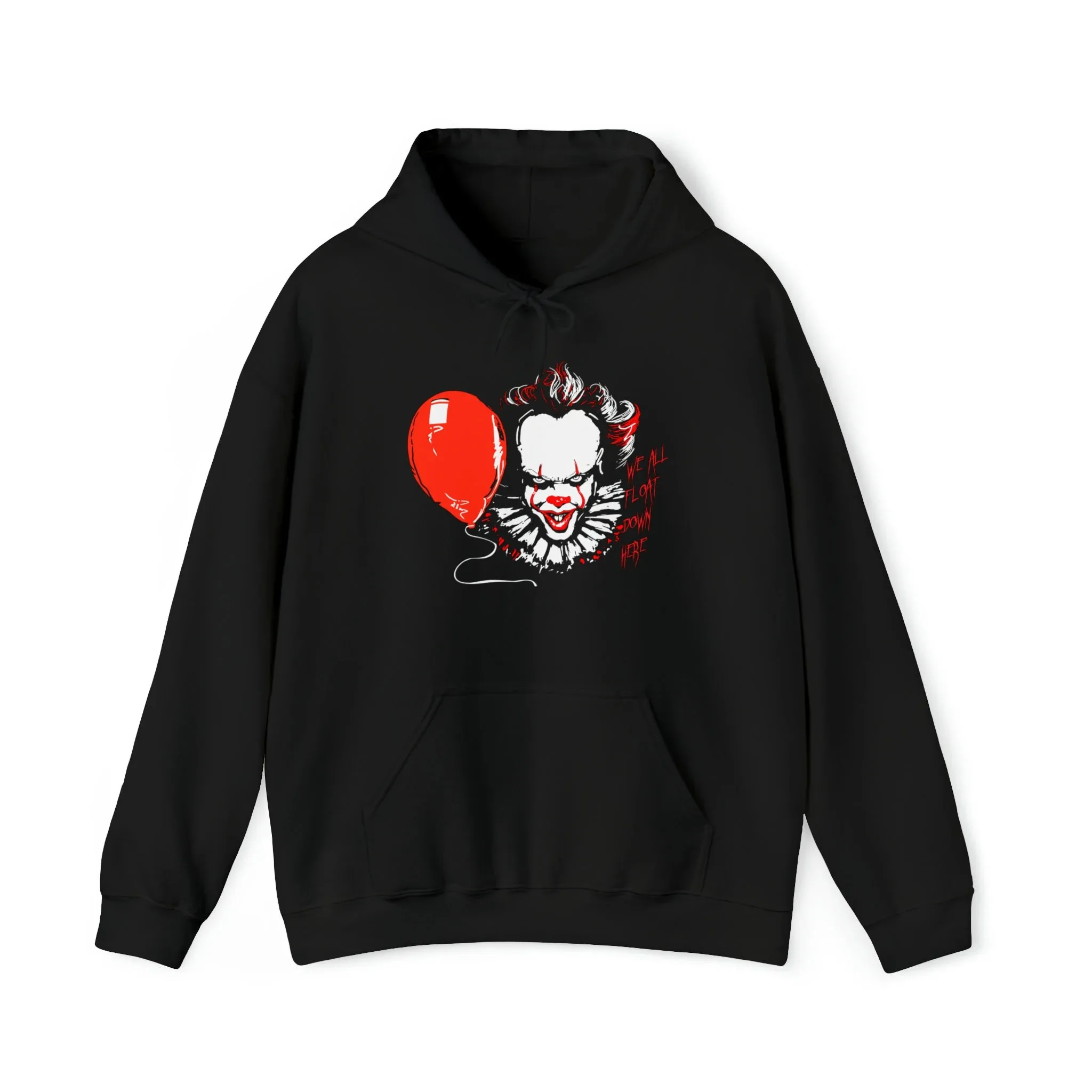 

Pennywise "It" Movie Printed Cotton Hoodie Stylish and Frightening Sweatshirt To Showcase Your Love for The Film