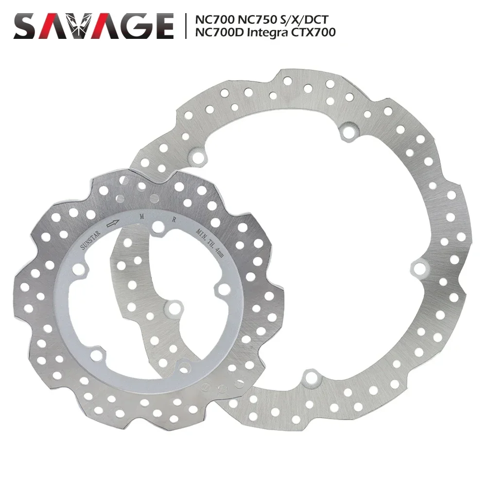 Front Rear Wheel Brake Disc Rotor For HONDA NC700 NC750 S/X CTX700/N/D NC700D Integra Motorcycle Accessories NC750X NC750S