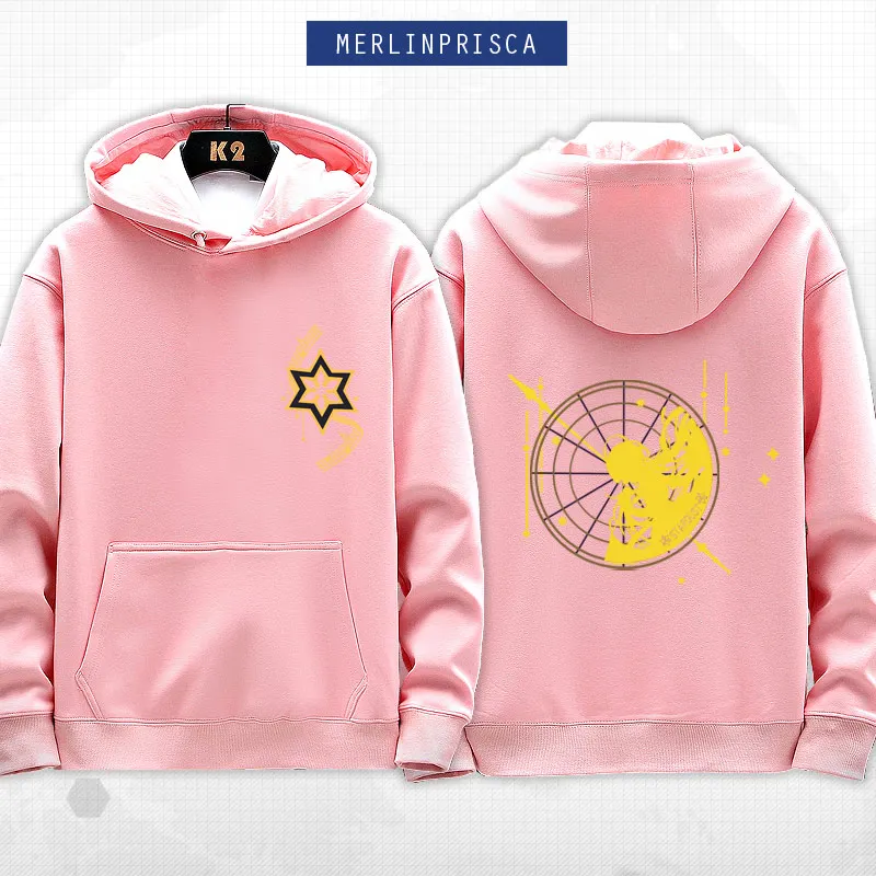 スターダスト-ボーカロイド-アニメ-パーカー-ユニセックス-裏起毛-カジュアル-カップル-スウェットシャツ-トレンド-冬-ユース-ポリエステル-コットン-スパンデックス