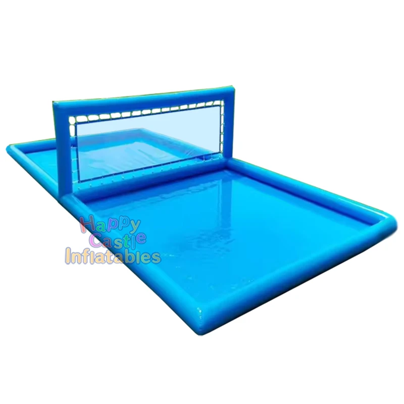 

Large Beach inflatable volleyball court pool Field with net volleyball water inflatable for sale