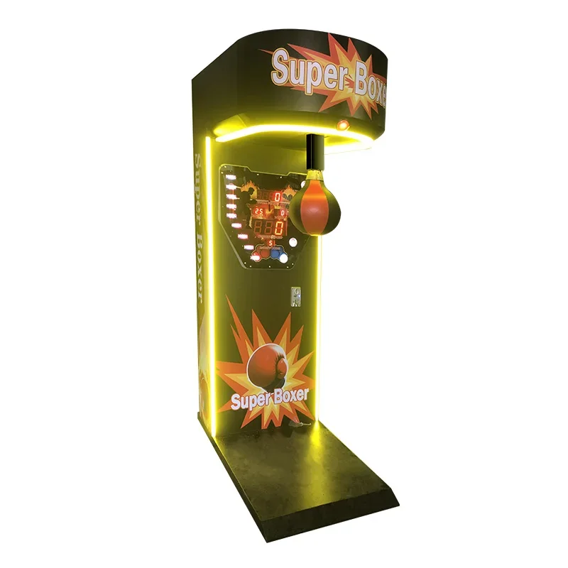Boxing machine venting force measurement machine large boxing game machine boxing champion hegemony coin-operated Longquan
