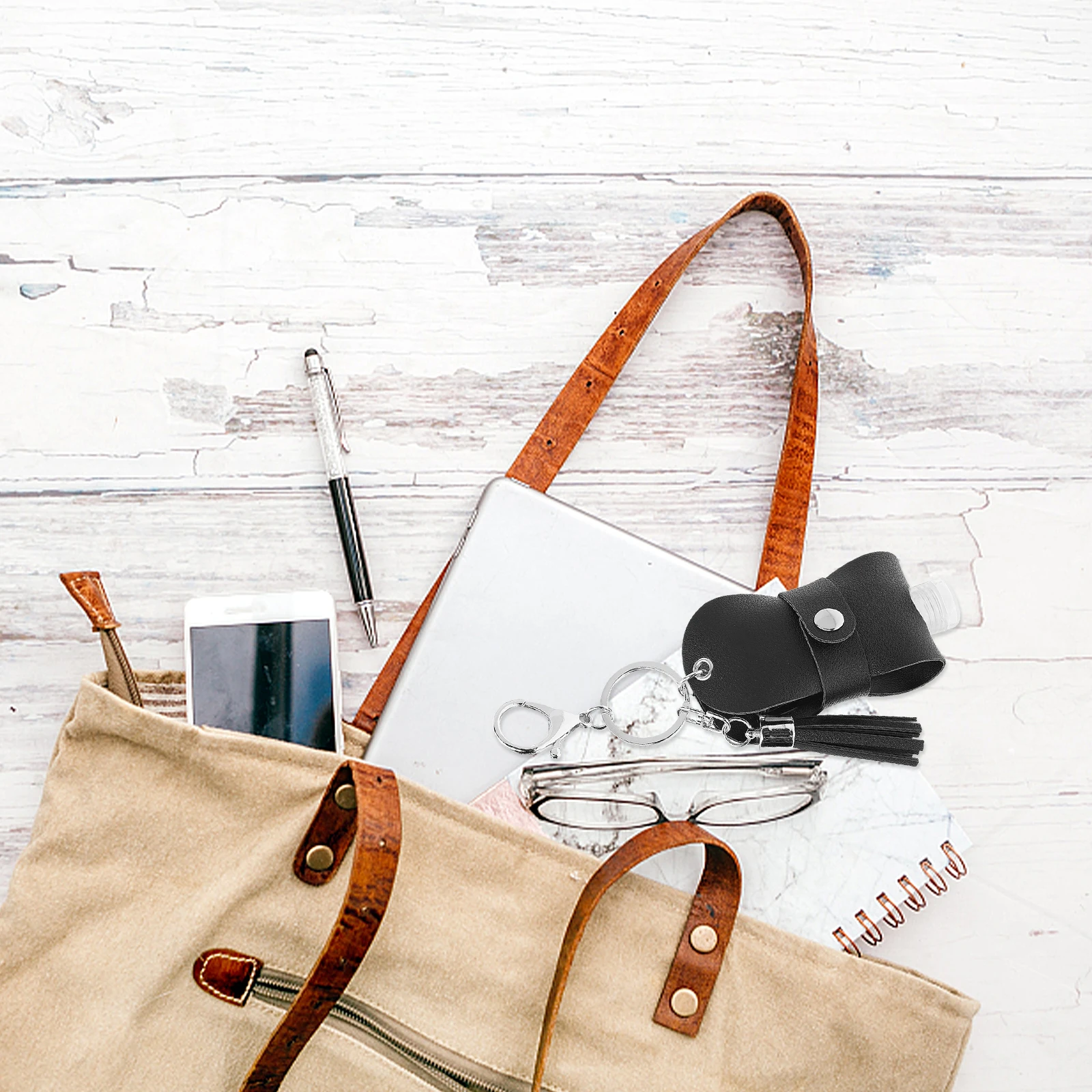 

Portable Travel With Key Ring Holder For Perfume Essential Oil Refillable Leakproof Hand Bottle For Toiletry Outdoor Activities