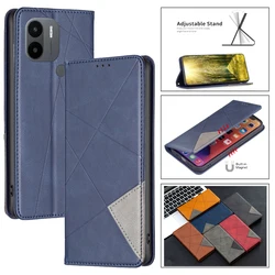 For Redmi A2+ Fundas Leather Phone Wallet Case For Xiaomi A2 Redmi A2 Plus RedmiA2 A2Plus Cover Magnetic Flip Cases Couqe