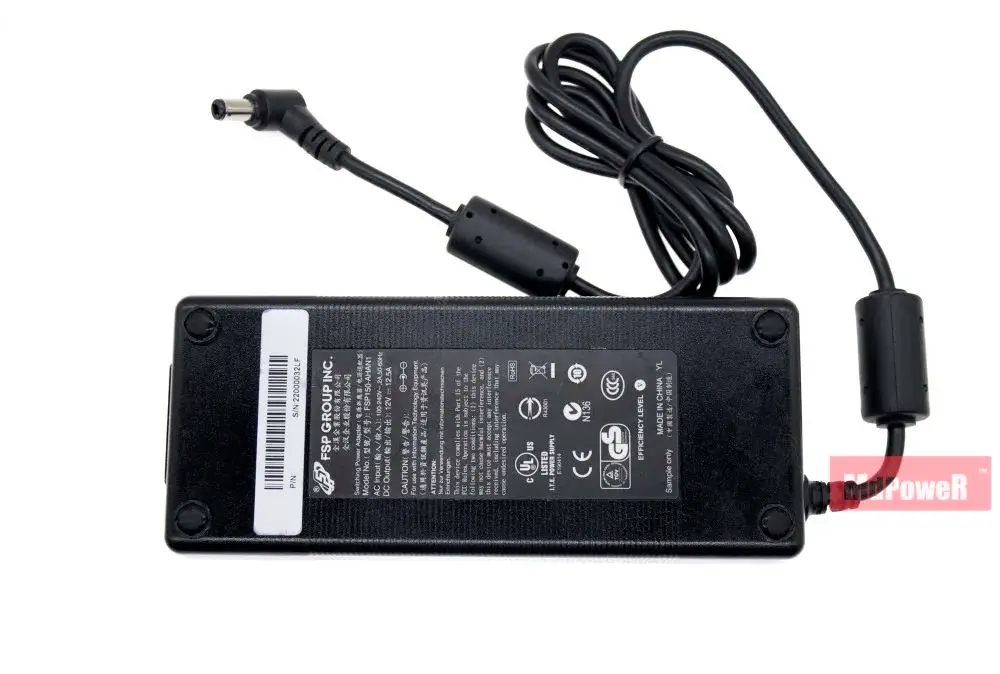 

Genuine FSP Switching Power Adapter FSP150-AHAN1 12V 12.5A 6.5*3.0mm 22000082LF FSP150-AHA Charger for DROBO 5D THUNDERBOLT