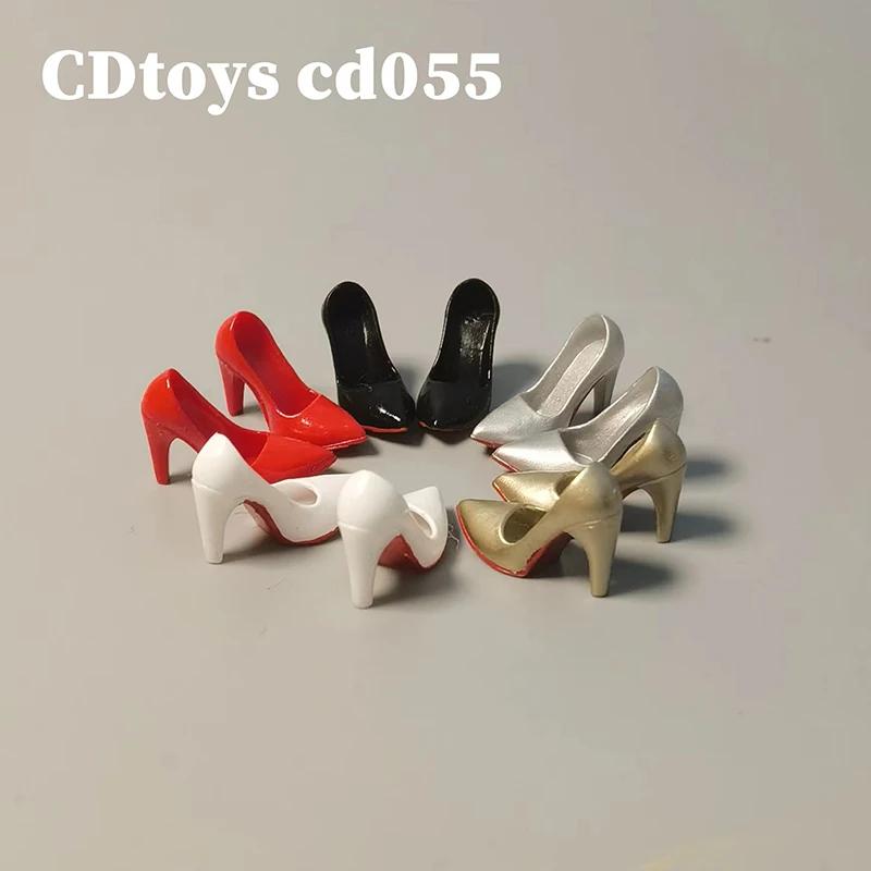 5 Colors cdtoys CD055 1/12 Scale Fashion Women's Sandals Shoes High Heel Shoes Fit for 6 inches Female TBL Soldier Action Figure