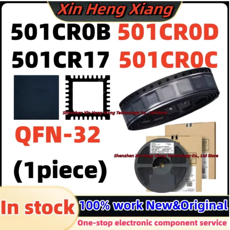 (1pcs) 501CR0B 501CROB 501CR0D 501CR0C 501CR17 RAA225501A-BOM1 RAA225501C-BOM5 RAA225501CR17 501CROD QFN-32