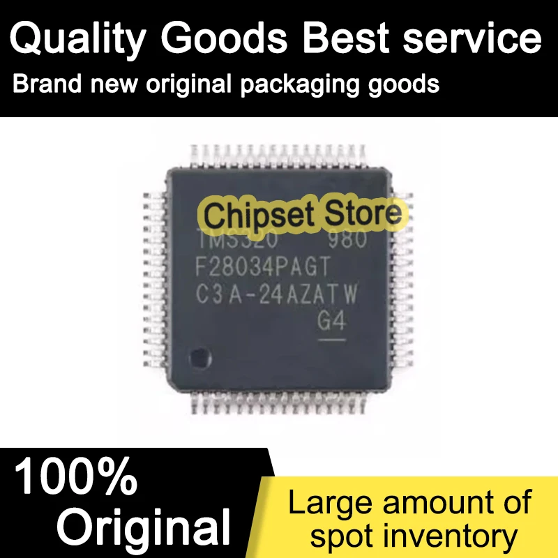 

TMS320F28034PAGT TMS320F28034 LQFP 100% Brand new