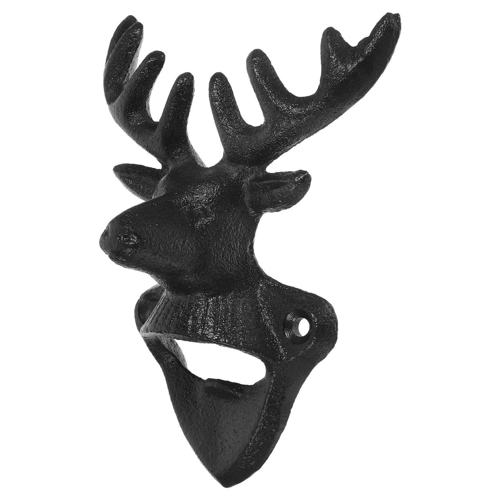 

Wall Mount Deer Antler Beer Bottle Opener Manual Metal Soda Lid Opener for Home Hotel Bar Restaurants Use Portable