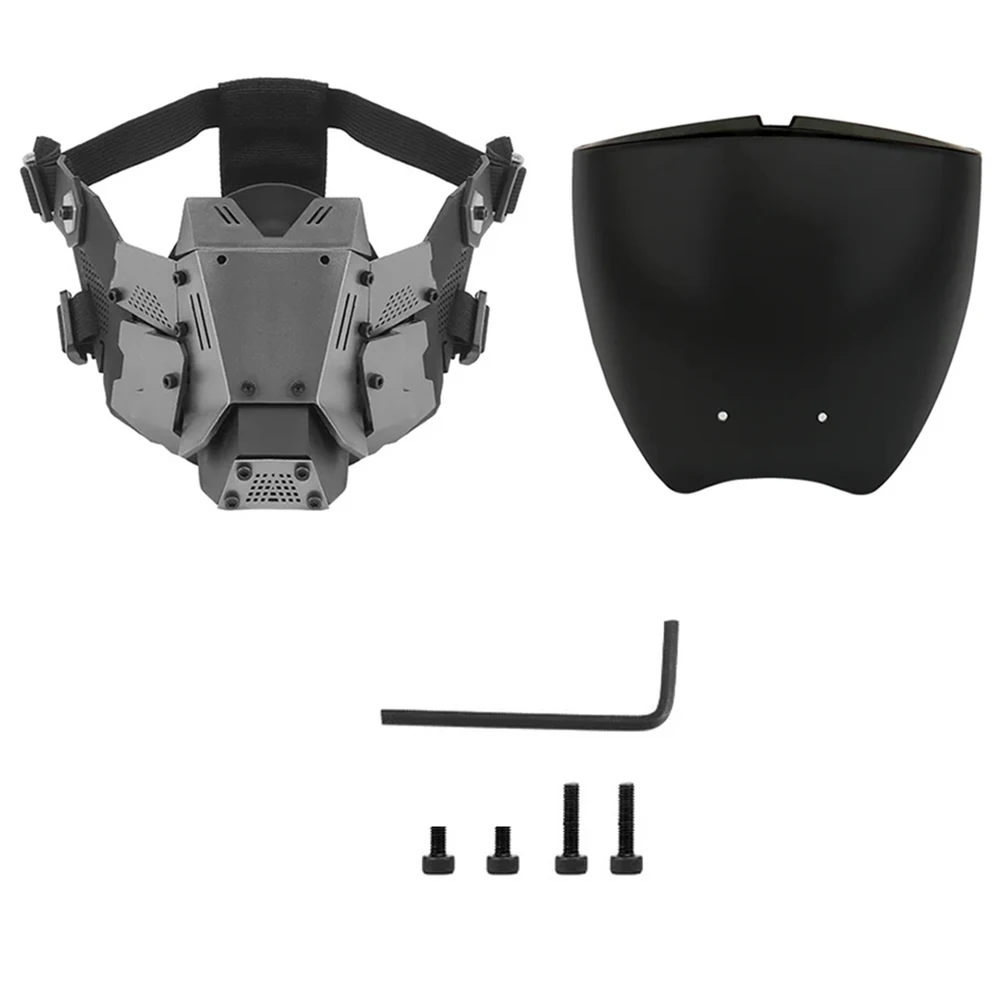 Тактическая Маска на все лицо, двусторонние съемные противотуманные линзы, маска для военных игр, охоты, пейнтбола, защитное оборудование, маска для