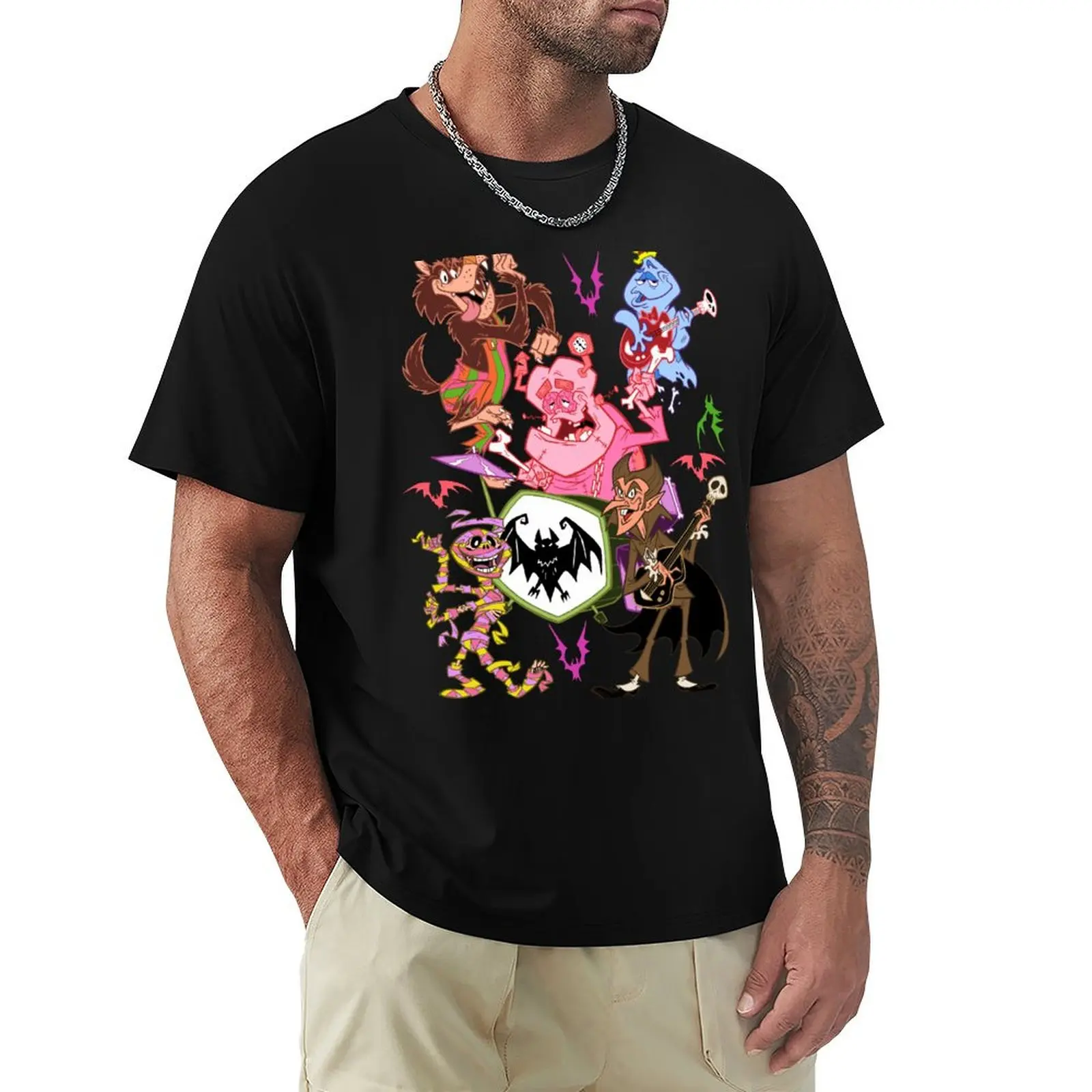 

THE CASTLE CREEPS T-Shirt Active Sports Short Sleeve Cotton Shirt