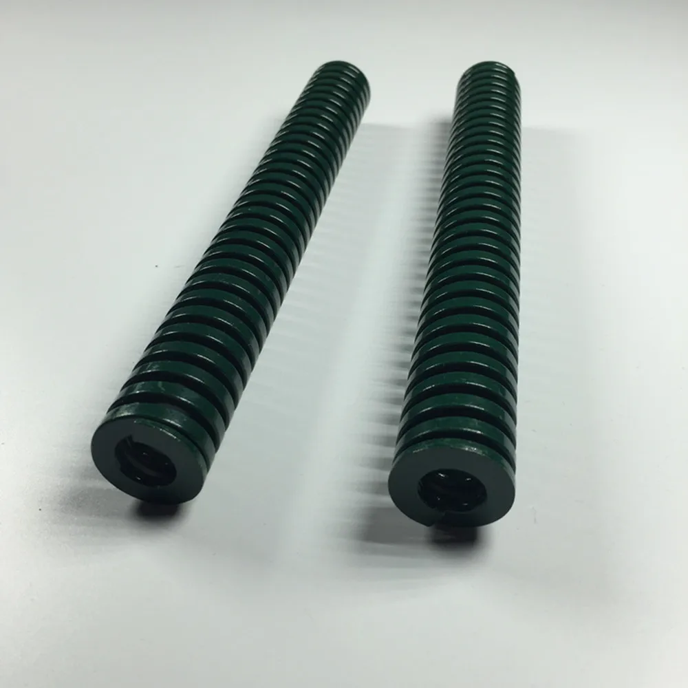 2Pcs 27 x 13.5 x 25/40/60/80/90/100/150/200mm Green Mould Compression Die Spring