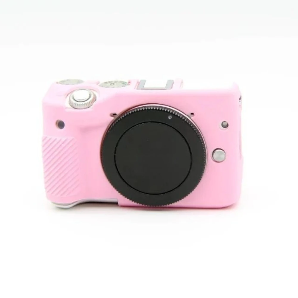Camera silicone case For Canon EOS M3 micro-single camera protective case, camera bag anti-drop + free tempered film