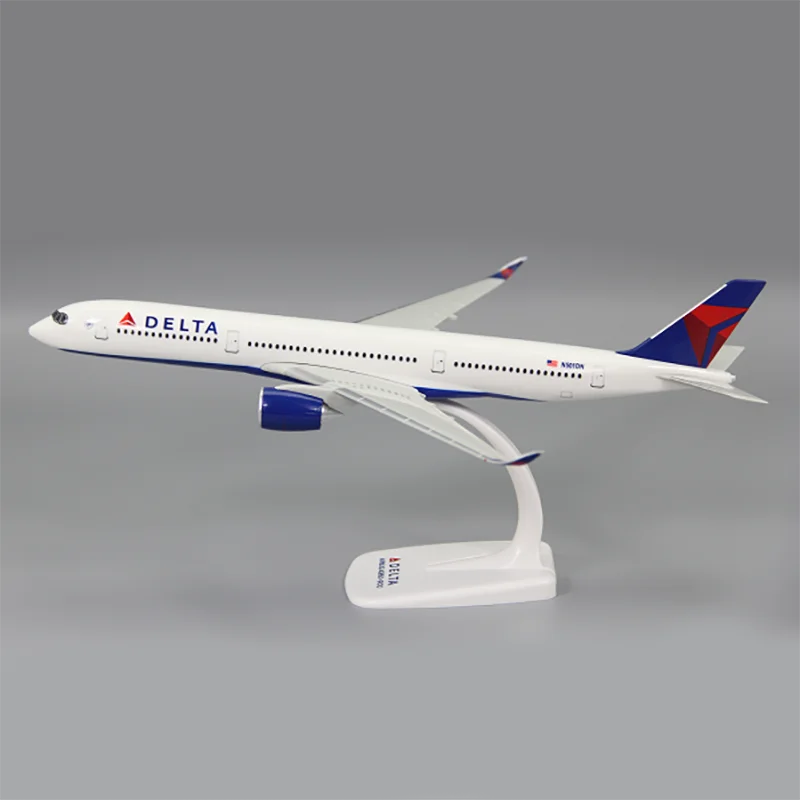 HERPA 1/200 Scale A350-900 Delta Airline Assembled Aircraft Model ABS Plastic Aircraft Model For Collection