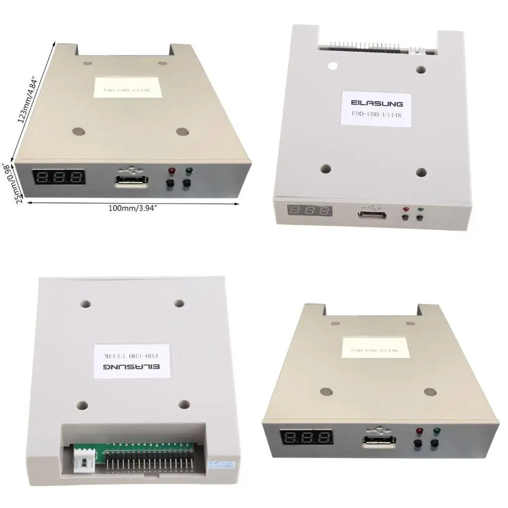 

31BA FDD-UDD U144K Floppy Drive Emulator 3.5in 1.44MB USB Floppy Drive Emulator