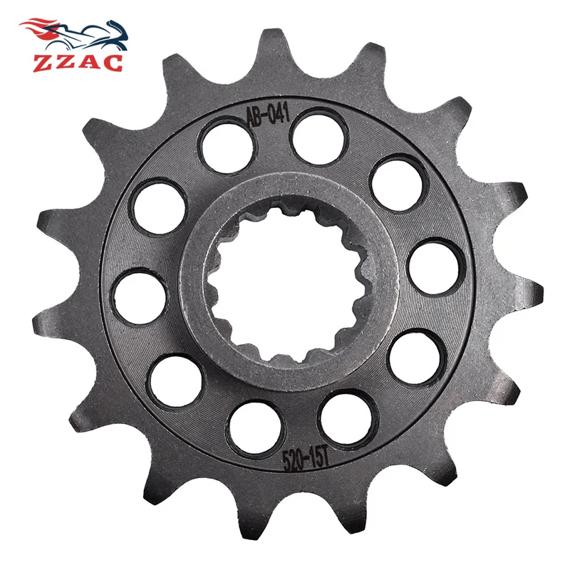 520 Chain 15T 20CrMnTi Motorcycle Front Sprocket For DUCATI 821 Monster 848 939 950 1098 R/S 1100 Scrambler 1198 R/S/SP