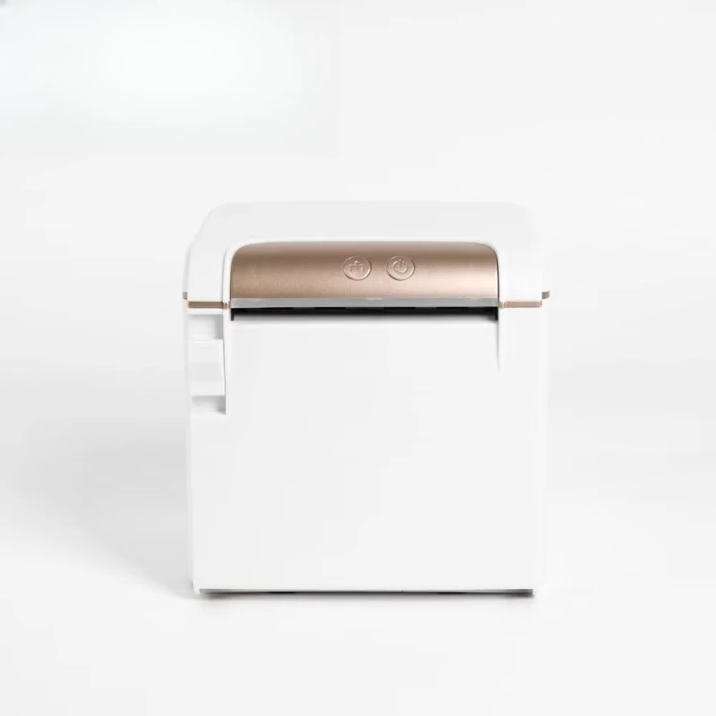 80MM Thermal POS Receipt Printer Black And White Order Ticket Printer With Front Paper Output