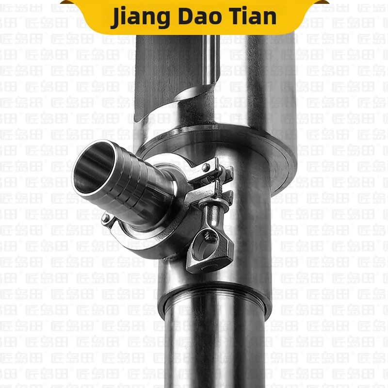 ปั๊มลูกสูบแบบพกพาแรงดันสูงแบบปรับแต่งได้ ถังสแตนเลส สำหรับอาหาร เครื่องดื่ม เรซิ่น กาว น้ำเชื่อม ความดันสูง