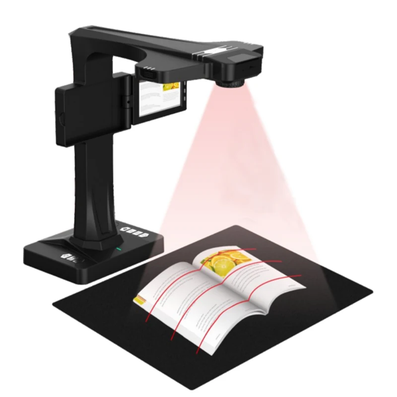 High resolution camera with 26 million pixels A3A4 intelligent pagination scanner for real-time projection of office project