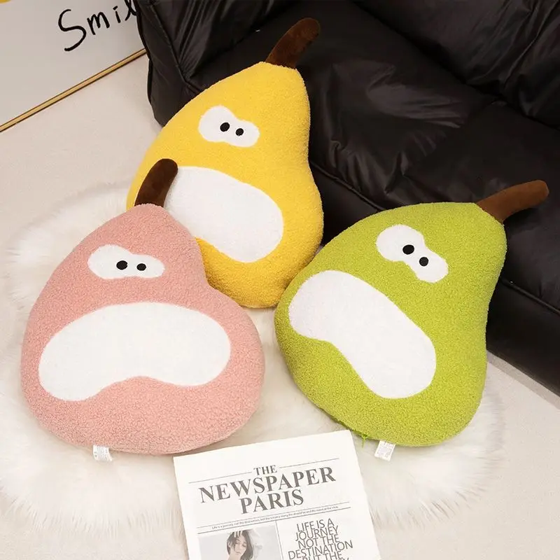 Cute Pear Doll Big Duck Pear Pillow Sofa Cushion Birthday Gift