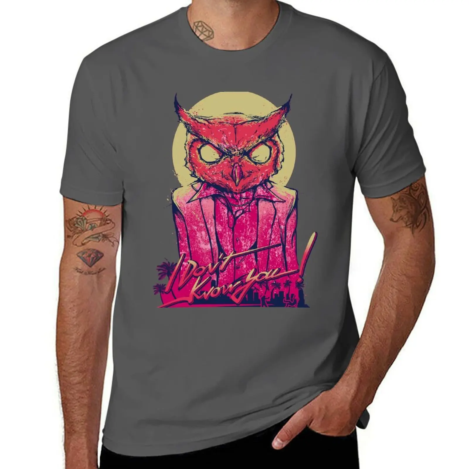 Hotline Miami - Rasmus T-Shirt Sweat Absorbing Sports Tee Shirt