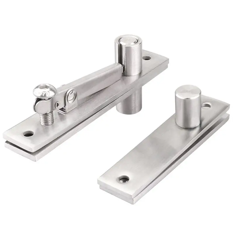 Must Have Pivot Hinge Stainless Steel Closet Door Hinges For Wooden Door Heavy Duty Closet Hinges