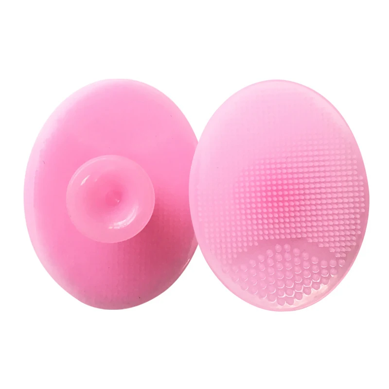 Massage Face Wash Pad 1pc Pore Cleanser Scrubbers Bathroom Accessories Facial Face Cleansing Brush Mini Brush Baby Shampoo Soft