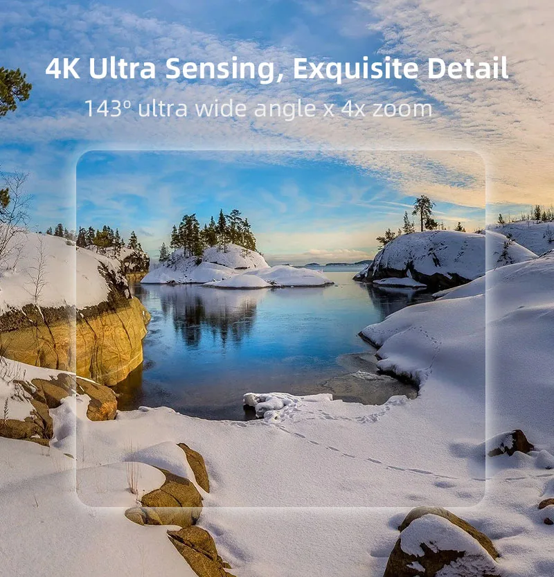 2026 New Mini 4K 11MP Micro WiFi Camera Module with 143° Wide Angle Supports SDK Custom Development for Action Cameras