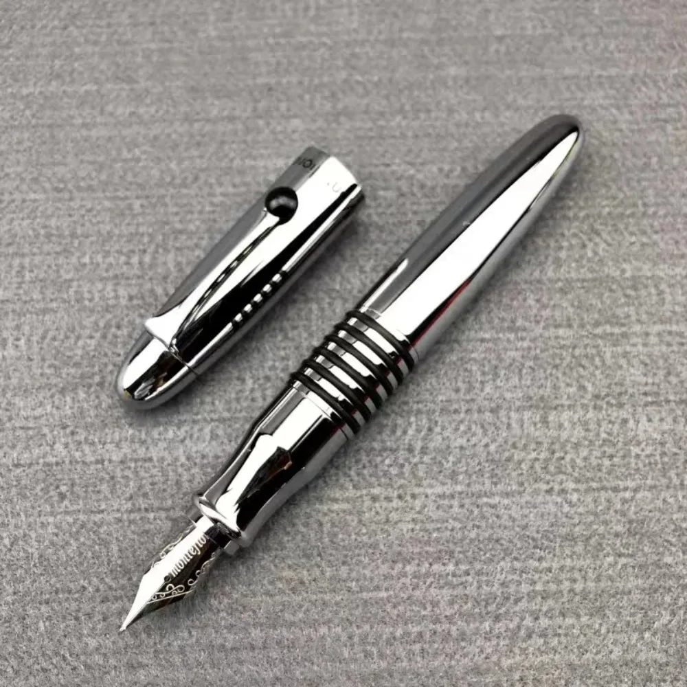 

Для роскошной тяжелой толстой латунной перьевой ручки Montefiore — уникальный дизайн, плавное письмо, офисные/бизнес-канцелярские принадлежности, идеальная подарочная ручка