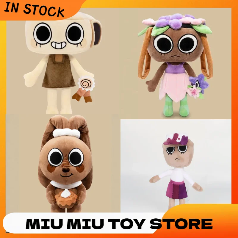 Dandys World Shelly Plush Toy Soft Stuffed Cartoon Doll Game Periphery Collectible Gift For Home Decor Sofa Ornament Display