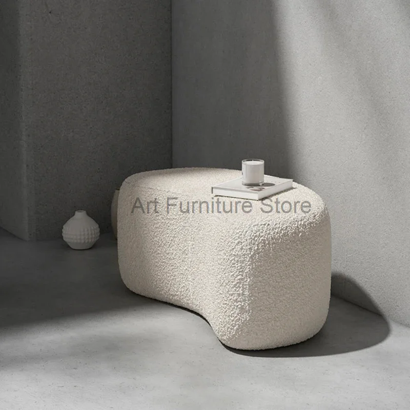 

Living Room Makeup Shoes Bench Luxury White Home Entrance Stool Bedroom Design Meuble Salon Furniture Decoration