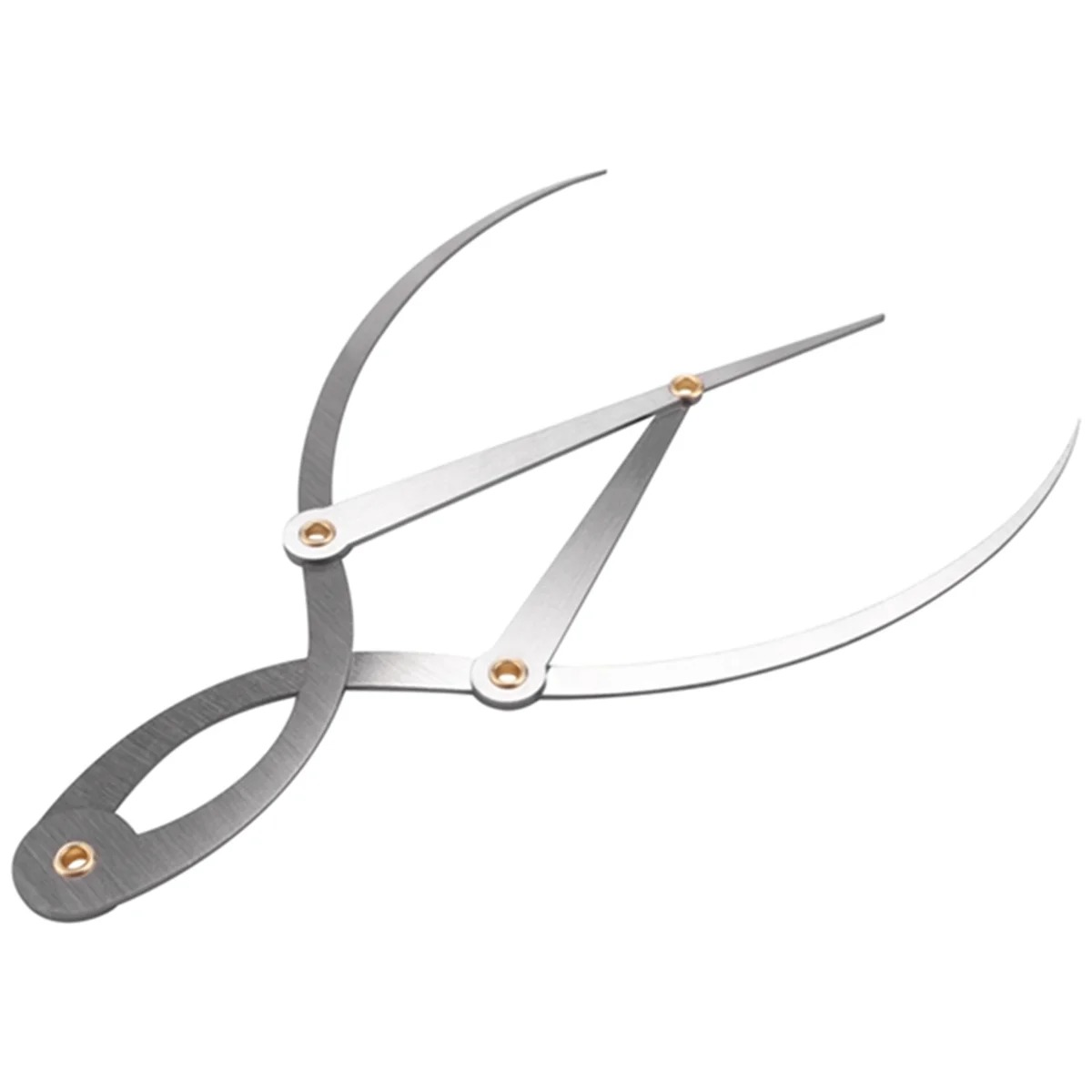 X11AA 1 Pcs Mean Calipers Golden Ratio Calipers Stainless Steel Eyebrow Ruler 1:1.618 Measure Tool for Tattoo Makeup