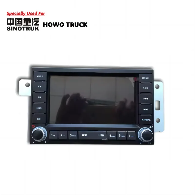 Specially Used For HOWO A7 Truck New model MP5 Radio with USB WG9918780001 Radio Player Assembly with MP5 (left mounted vehicle)