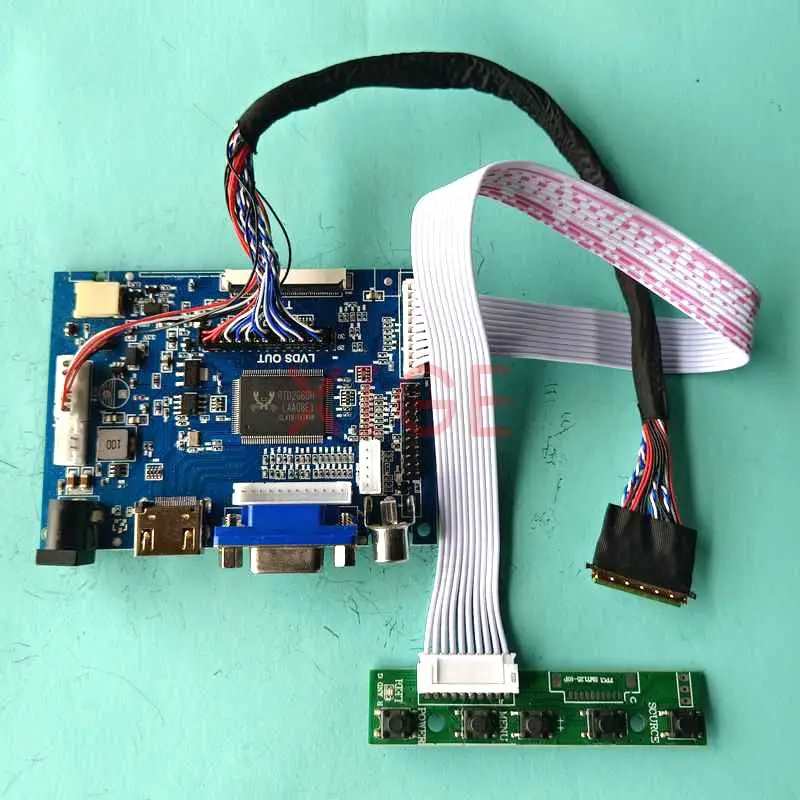 DIY Kit For LP156WHA-SLA2 LP156WHU-TLAA HDMI-Compatible 1366x768 LVDS 40 Pin Laptop Matrix 15.6