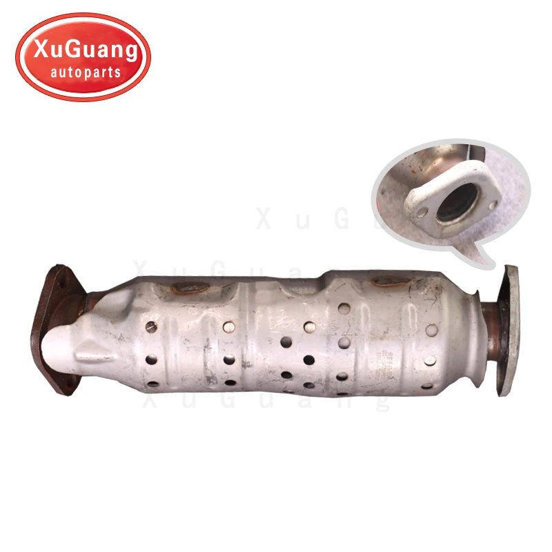 XG-AUTOPARTS Middle Part Catalytic Converter For Hyundai IX35 New Model With Stamped Flange