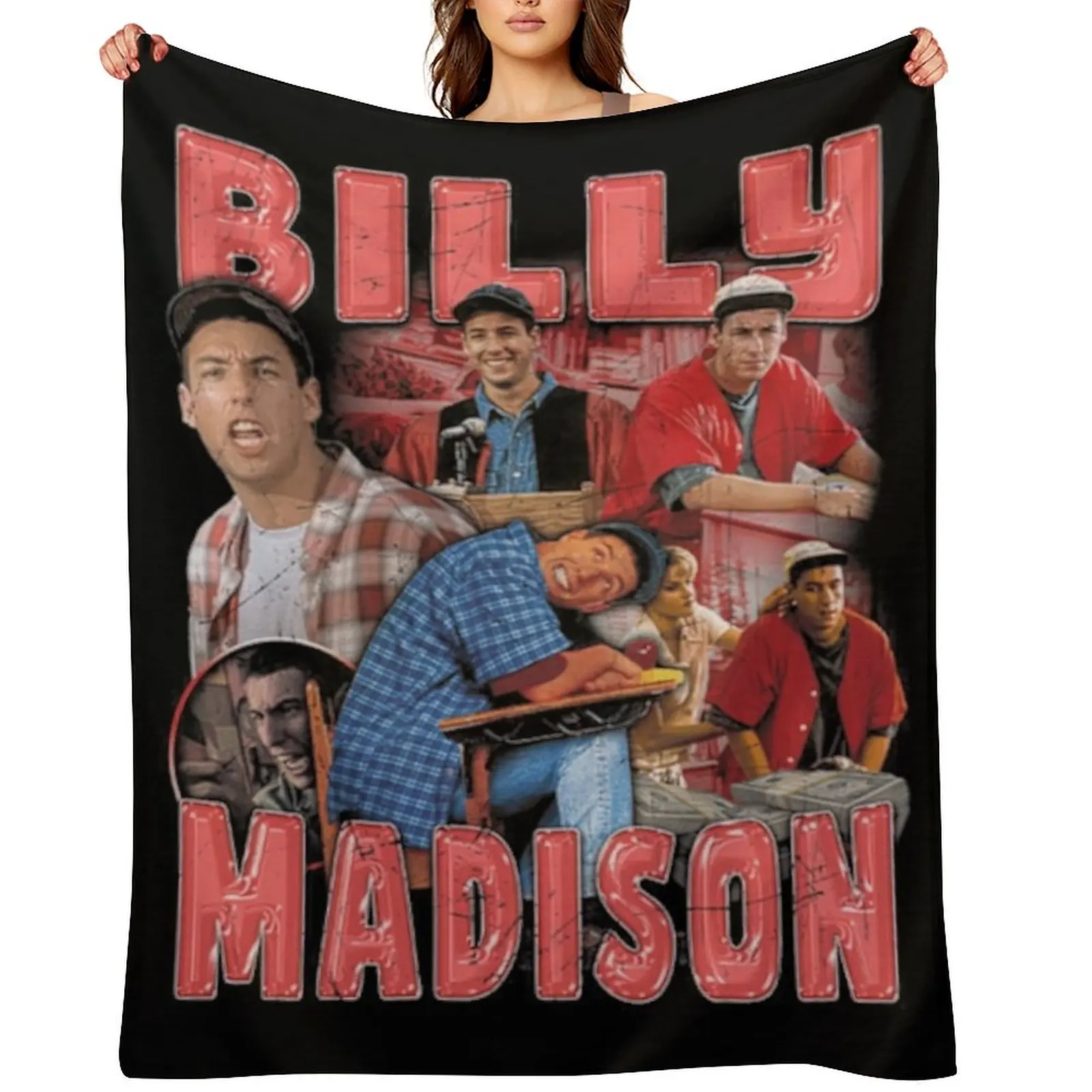 

Vintage Movie Retro 90s Throw Blanket sofa bed Blankets Sofas Of Decoration Beach Plaid on the sofa Blankets