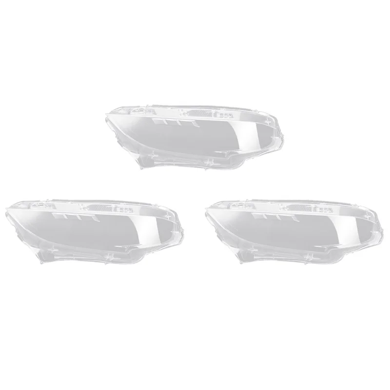 

3X крышка объектива правой фары для Honda Civic 2016, 2017, 2018, 2019, светодиодная линза для фар, абажур, крышка для автоматического освещения
