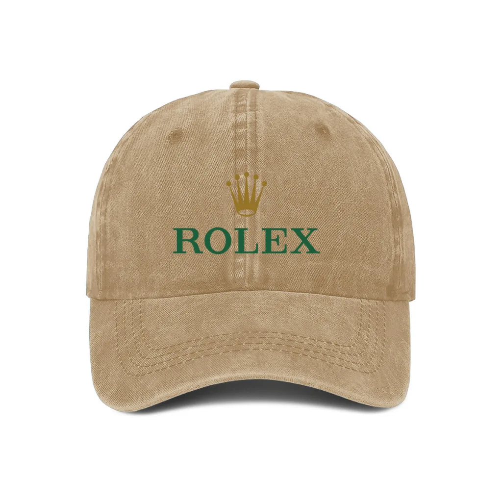 R-Rolex Baseball Cap Unisex Cotton Adult Adjustable Hat for Men Women Hip Hop