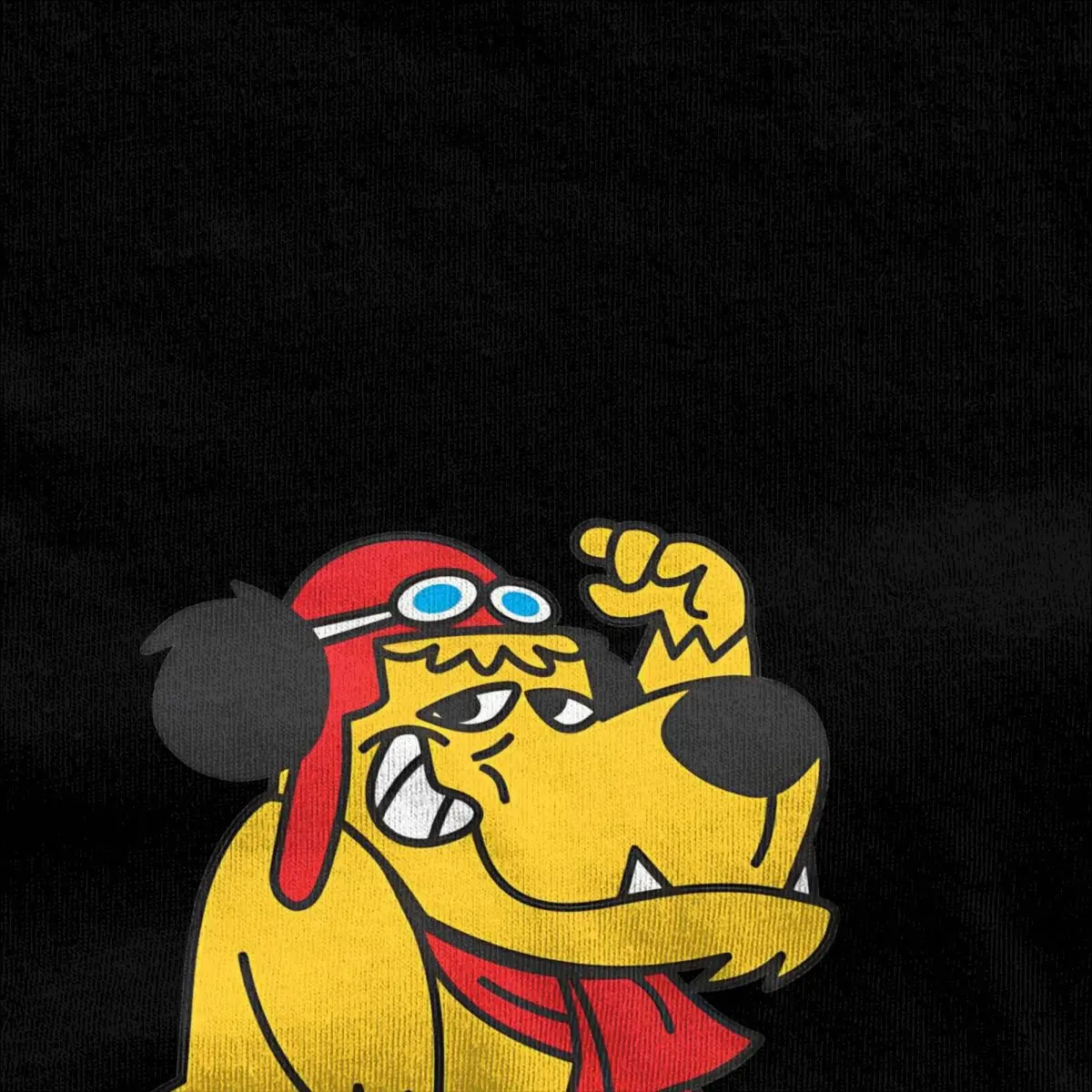 Mutley T-Shirt Men's Wacky Races Y2K Basic Cotton T Shirts Summer Round Neck Hip Hop Tee Shirt Design Plus Size Tops