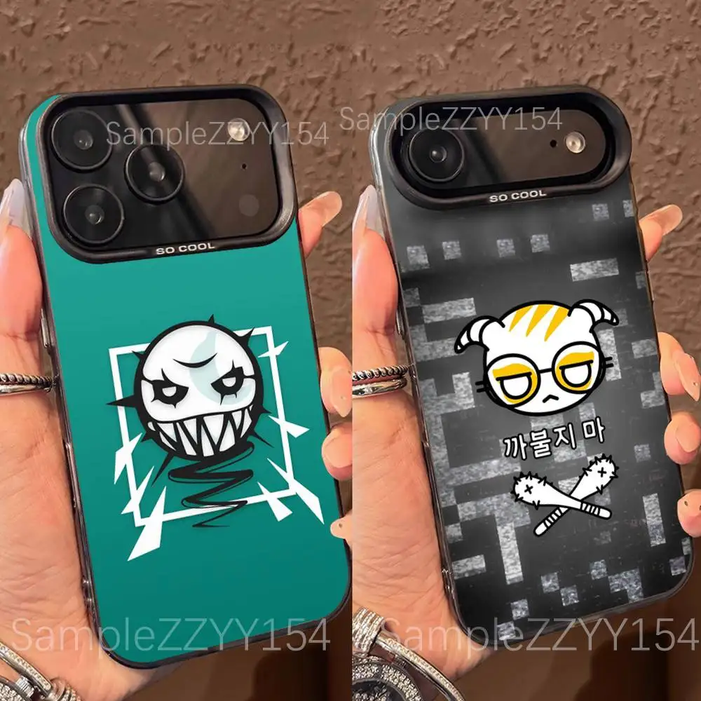 

Game R-Rainbow-S 6 S-Siege Phone Case For 15,16,17,13,14,11,12,Pro,Max,Plus,E,Air,Mini Color Shockproof Back Silver Cover