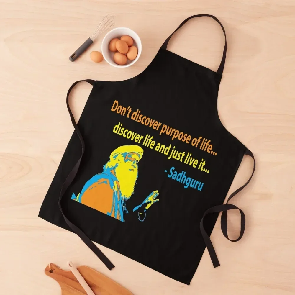 

Sadhguru Apron Barista innovative kitchen and home items Useful Things For Kitchen Kitchen Apron