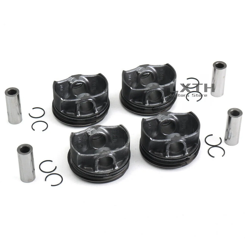 Pistons & Rings Set Φ82mm STD A32213692 A32240862 A32213040 For Volvo S60 V60 V90 XC40 XC60 XC90 2.0 T5 B4204T