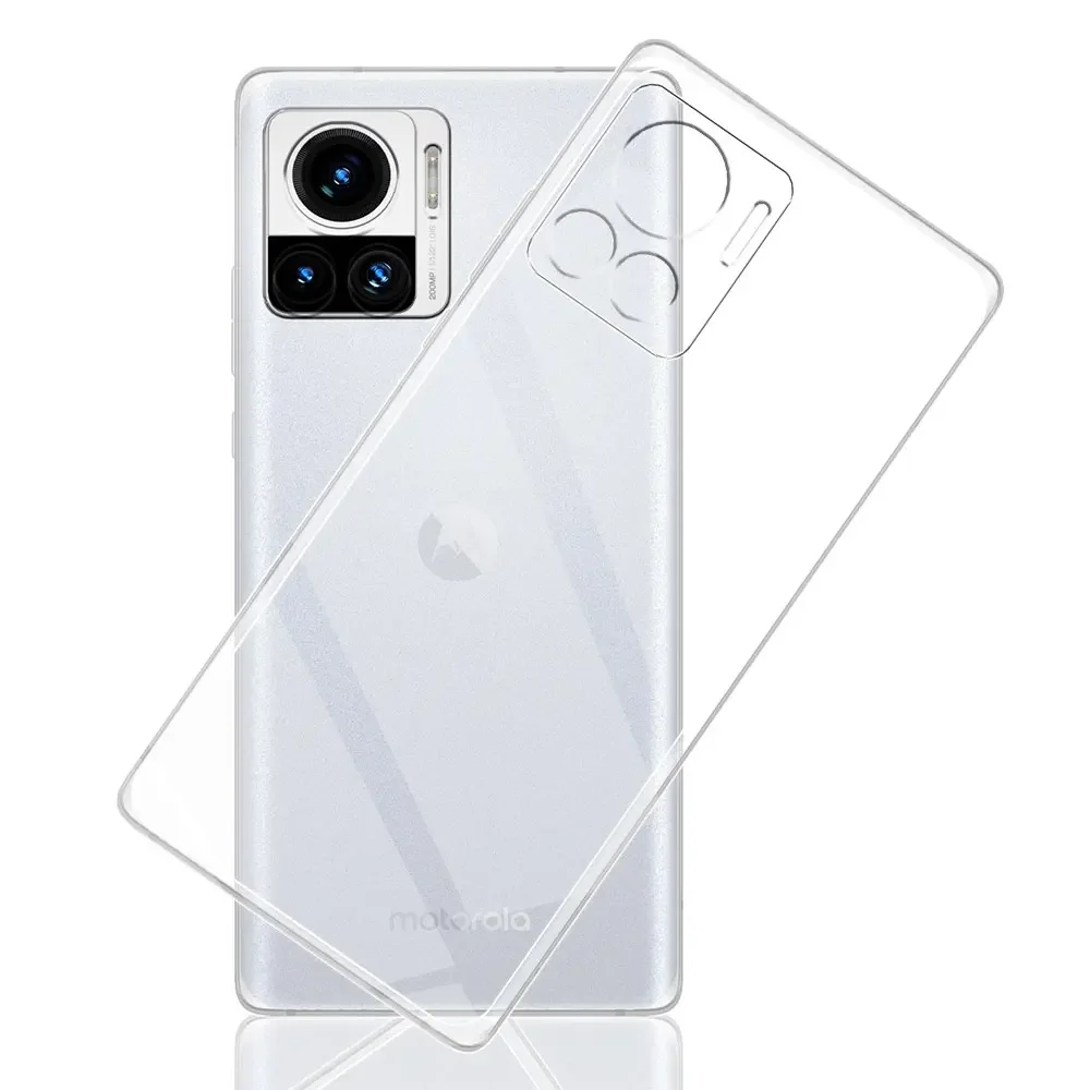 Dla Motorola Edge 30 Ultra Case przezroczysty silikonowy miękki pokrowiec TPU dla Motorola Edge 30 Ultra Funda Edge 30 Ultra przezroczysty Coque