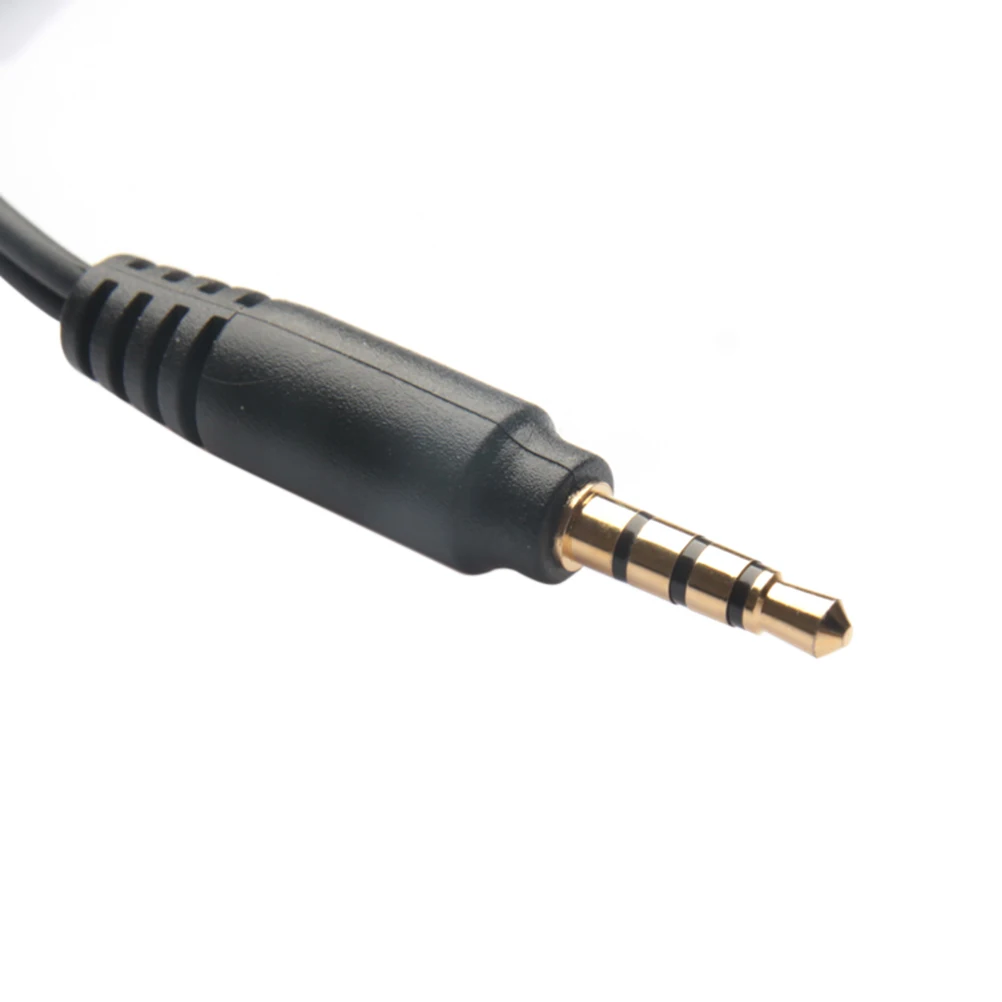 

3 .5mm Audio Adapter Cable Headphone Microphone Jack Splitter Dispenser Y Headset