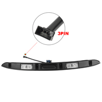 AP03 For BMW E46 3 Series 316i 320i 323i 325i 328i 330i 1998-2005 Trunk Lid Grip w/ Key Button Unprimed Black 51137171699 NEW