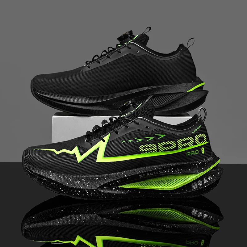 

Мужские кроссовки для бега по шоссе, легкие и дышащие кроссовки для бега — подходят для активного отдыха, досуга и походов в любое время года — низкие кроссовки на шнуровке для пар, унисекс.