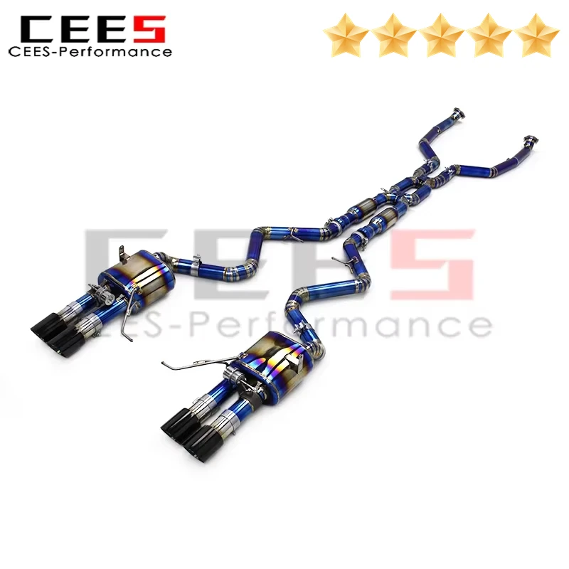 

Титановая выхлопная система CEES Performance для BMW M3 E90 E92 E93 4.0L 2007-2013, система управления настройкой Valvetronic, выхлопная система