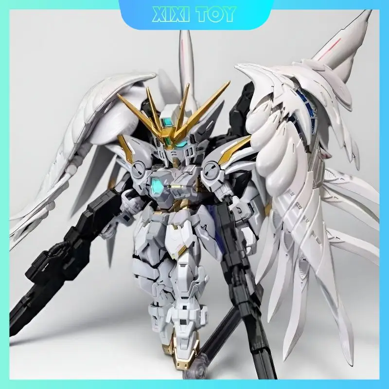 New GL MGSD XXXG-00YSW Wing Snow White Prelude Parts Spraying Assembly Model Kits Robot Plastic Model Gifts Toys