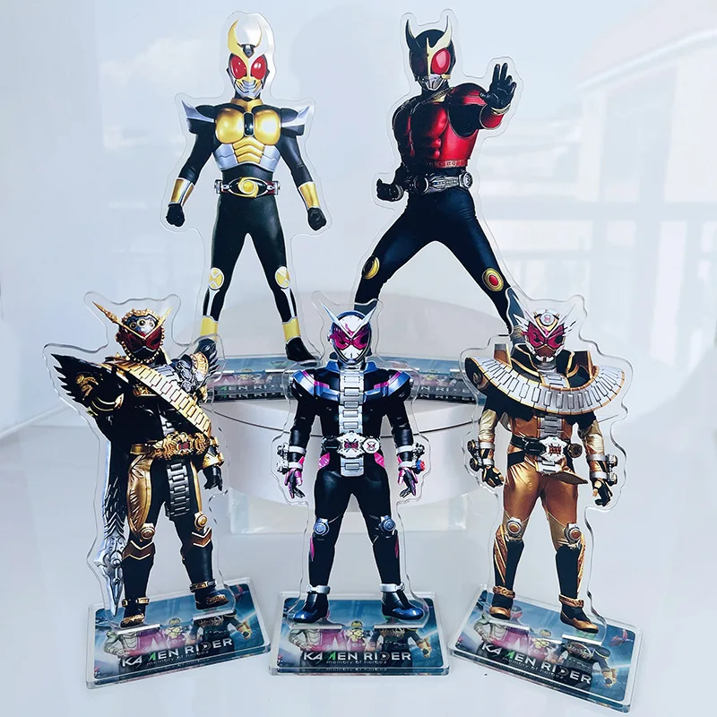 Masked Rider Anime Figure Kamen Rider 15cm Acrylic Stand Model Plate Collection Ornament Room Decor Cos Accesorio