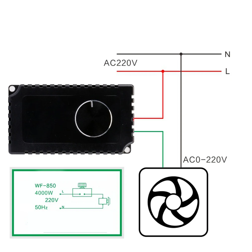 Ac 220V Motor Speed…