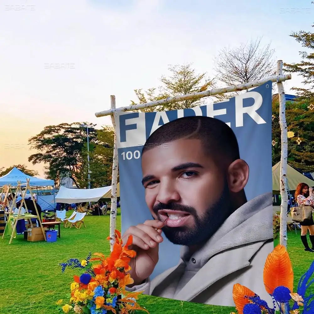 Drake Rapper Advanced Printing Commercial Advertising Flag Company Party Banner